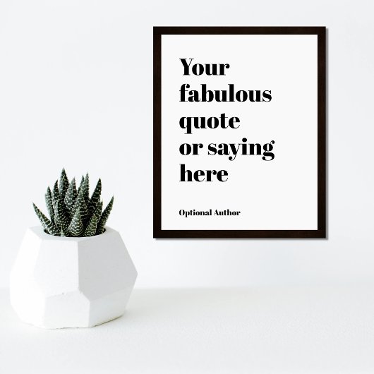 Benutzerdefinierter Text, Zitat, Song Lyric Poster