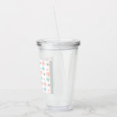 Benutzerdefinierter Textbecher | Süßer Stern Acryl Acryltrinkbecher (Links)