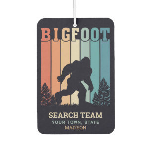 Benutzerdefinierter Textbigfoot Autolufterfrischer