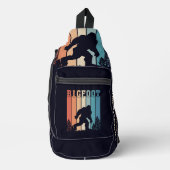 Benutzerdefinierter Textbigfoot Crossbody Bag (Vorderseite)