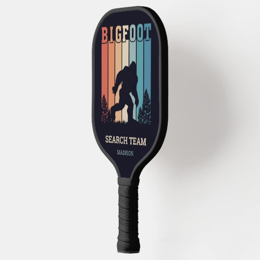 Benutzerdefinierter Textbigfoot Pickleball Schläger (Links)