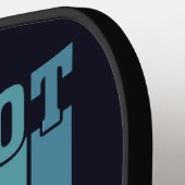 Benutzerdefinierter Textbigfoot Pickleball Schläger (Linke Seite)