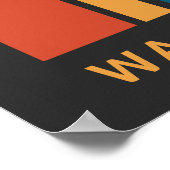 Benutzerdefinierter Textbigfoot Poster (Ecke)