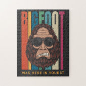 Benutzerdefinierter Textbigfoot Puzzle (Vertikal)