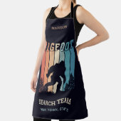 Benutzerdefinierter Textbigfoot Schürze (InSitu)