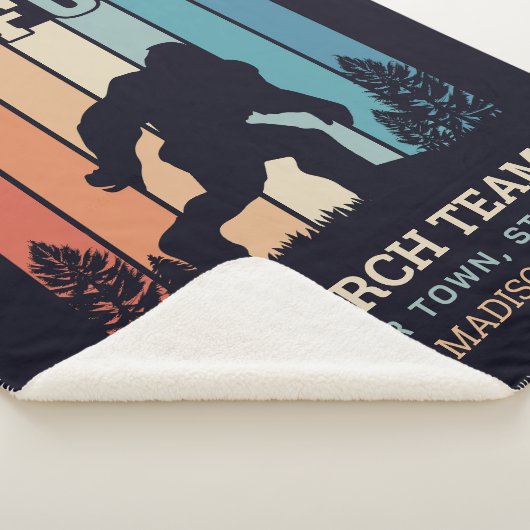 Benutzerdefinierter Textbigfoot Sherpadecke (3/4)