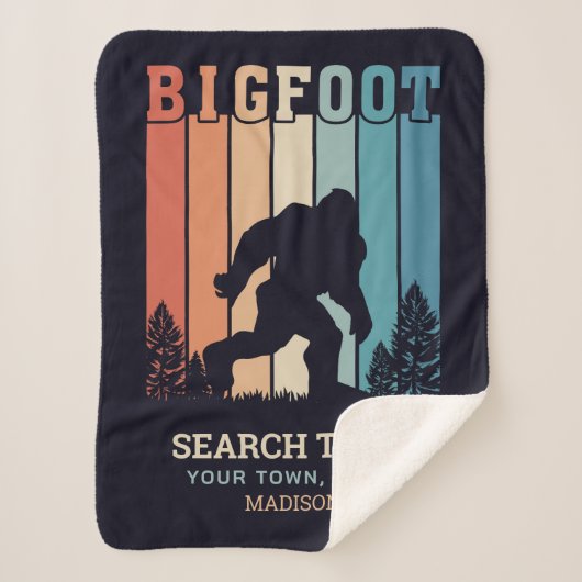 Benutzerdefinierter Textbigfoot Sherpadecke (Vorderseite)