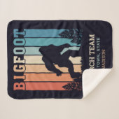 Benutzerdefinierter Textbigfoot Sherpadecke (Vorderseite (Horizontal))