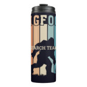 Benutzerdefinierter Textbigfoot Thermosbecher (Vorderseite)