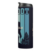 Benutzerdefinierter Textbigfoot Thermosbecher (Nach rechts gedreht)