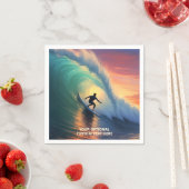 Benutzerdefinierter Texterfolg Serviette (Beispiel)