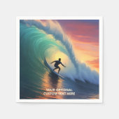 Benutzerdefinierter Texterfolg Serviette (Vorderseite)