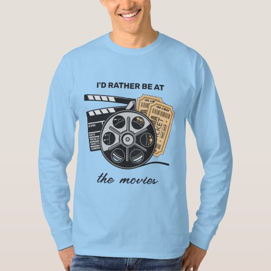 Benutzerdefinierter Textfilm T-Shirt (Vorderseite)