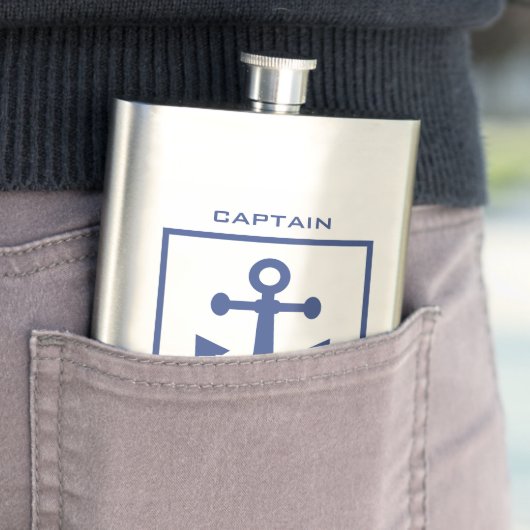 Benutzerdefinierter Textkolben Flachmann (Beispiel)