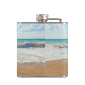 Benutzerdefinierter Textkolben für Fotos Geben Sie Flachmann (Rückseite)