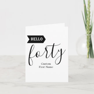 Benutzerdefinierter Themenstil, elegante Geburtsta Einladung