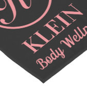 Benutzerdefinierter Tischrunner mit Logo und Text Kurzer Tischläufer (Ecke)