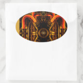 Benutzerdefinierter transparenter Aufkleber - Pers (Tasche)