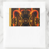 Benutzerdefinierter transparenter Aufkleber - Pers (Tasche)