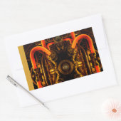 Benutzerdefinierter transparenter Aufkleber - Pers (Umschlag)