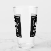 Benutzerdefinierter Trauzeuge Glas (Links)