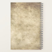 Benutzerdefinierter Travel Journal-Blume Notizblock (Rückseite)