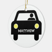 Benutzerdefinierter Treiber Keramik Ornament (Links)