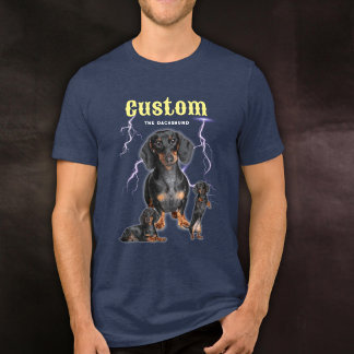 Benutzerdefinierter Trend Bootleg Personalisiertes Tri-Blend Shirt