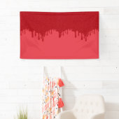 Benutzerdefinierter Tropfen Tomato Red Banner - Be (Insitu)