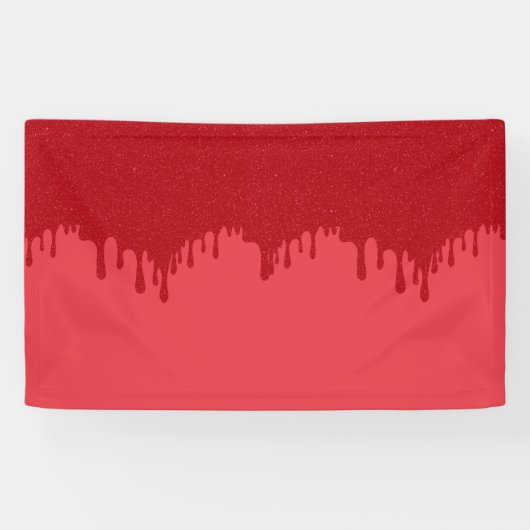 Benutzerdefinierter Tropfen Tomato Red Banner - Be (Horizontal)