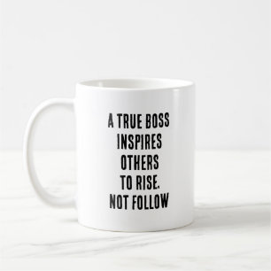 Benutzerdefinierter True Boss Kaffeetasse