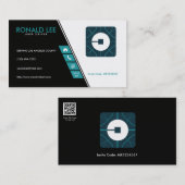 Benutzerdefinierter Uber-Treiber für die gemeinsam Visitenkarte (Vorne/Hinten)