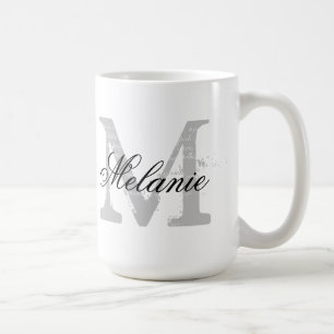 Benutzerdefinierter, übergroßer typografischer Mon Kaffeetasse