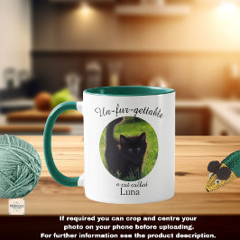 Benutzerdefinierter Un-ver-gesslicher Foto-Katzen- Tasse