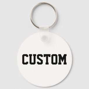 Benutzerdefinierter Universitätskollegsbrief Vater Schlüsselanhänger