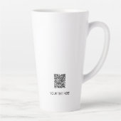 Benutzerdefinierter Unternehmens-Logo QR-Code Werb Milchtasse (Rechts)