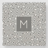 Benutzerdefinierter Untersetzer für Abstraktes Mus (Vorderseite)