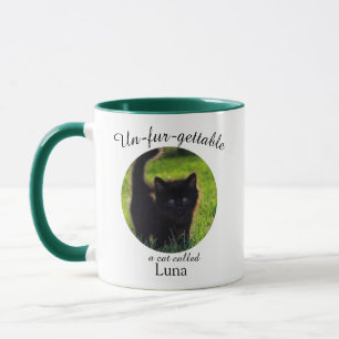 Benutzerdefinierter Unvergesslicher Katzen-Foto-Ta Tasse