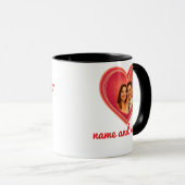 Benutzerdefinierter Valentinstag-Becher – Bearbeit Tasse (VorderseiteRechts)