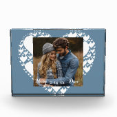 Benutzerdefinierter Valentinstag-Foto-Block Fotoblock (Vorderseite)