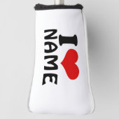 Benutzerdefinierter Valentinstag I Liebe Herz Golf Headcover (Rotieren 90)