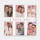 Benutzerdefinierter Valentinstag-Magnet | Geschenk Magnet (Vorne)