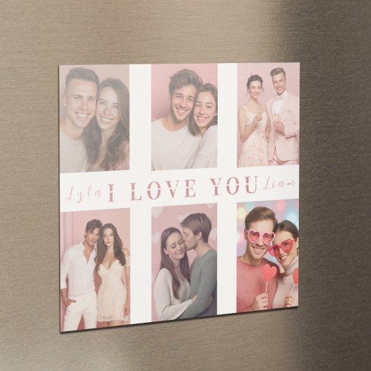 Benutzerdefinierter Valentinstag-Magnet | Geschenk Magnet