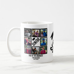 Benutzerdefinierter Vater des Senior-Absolventen 8 Kaffeetasse