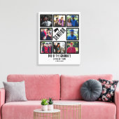 Benutzerdefinierter Vater des Senior-Absolventen 8 Leinwanddruck (Insitu (Wohnzimmer))