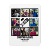 Benutzerdefinierter Vater des Senior-Absolventen 8 Magnet (Vertikal)