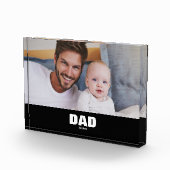 Benutzerdefinierter Vater etabliert modern Fotoblock (Rechts)