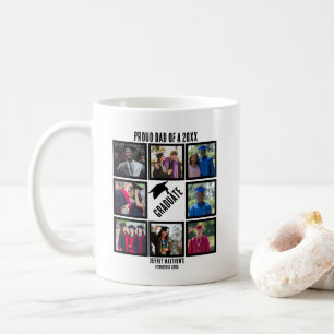 Benutzerdefinierter Vater für den Abschluss FotoCo Kaffeetasse