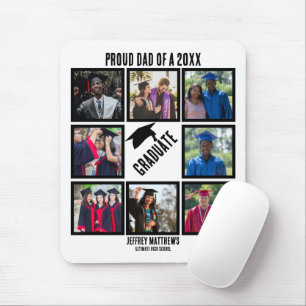 Benutzerdefinierter Vater für den Abschluss FotoCo Mousepad