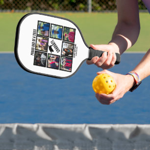 Benutzerdefinierter Vater für den Abschluss FotoCo Pickleball Schläger